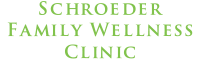 Schroeder Family Wellness Clinic Logo Text Only